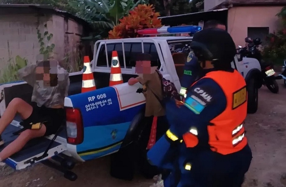 Rescatan a dos adultos y tres menores que se encontraban extraviados en el cerro El Café