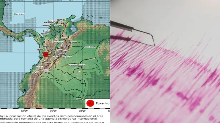 Temblor sacudió a Colombia en la mañana de este 10 de agosto: se sintió en Bogotá y otras ciudades