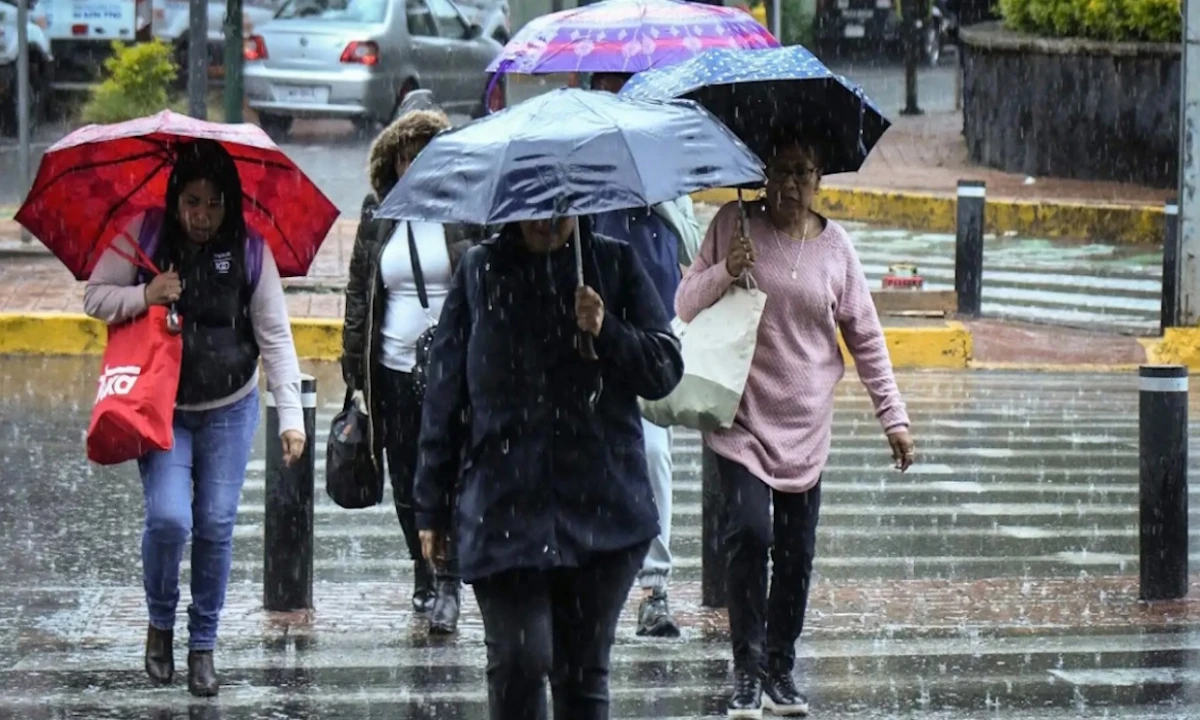 Inameh prevé lluvias y chubascos en gran parte del país